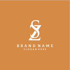 Letter SZ Logo Design Vector Template