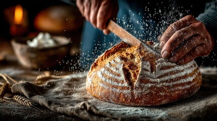 Hands kneading fresh yellow pasta dough on rustic wood for artisan cooking, homemade recipe, culinary craft, Italian cuisine, food preparation concept

