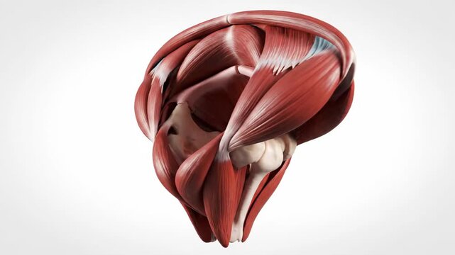Anatomical 3D Visualization of Human Pelvic Floor Musculature and Levator Ani