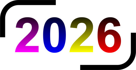 New Year 2026 celebration title. 