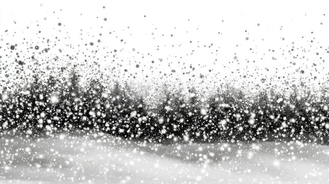 Snow snowfall snowflakes winter overlay falling background on whSnow snowfall snowflakes winter overlay falling background on white background Stock Illustration ite background Stock Illustration 