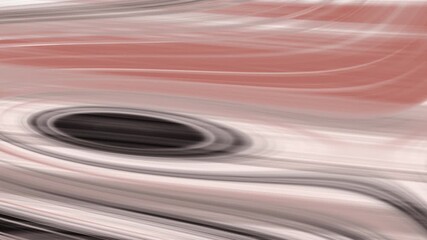 Simulated view captures a black hole distorting space, ideal for astronomical, scientific, or educational purposes in presentations, articles, or designs.