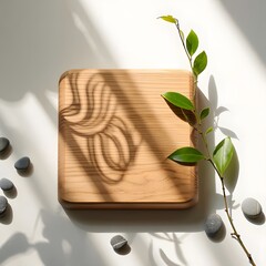 Simple modern product display background for ecommerce product presentation