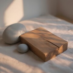 High quality product display background with modern studio lighting