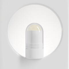Cosmetic lipstick Stick mockup, twist up foundation stick packaging mockup, Sunscreen Stick Tubes with round clear cap, Cylindrical Deodorant container, round shape Rotating lip balm Tube