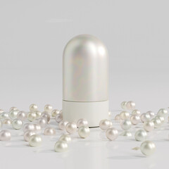 Luxury foundation Stick mockup, twist up lipstick tube packaging mockup, Sunscreen Stick Tubes with clear translucent cap, Cylindrical Deodorant container, Rotating lip balm Tube packaging mockup