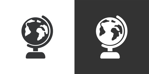 Navigation Tool icon. Solid glyph series icon