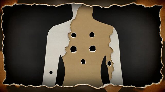 Vintage vector frame featuring torn paper with burnt edges and grunge texture for an old blank card illustration art design