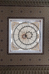 Interior view of the dome in the Juma Mosque of Shamakhi, Azerbaijan