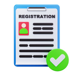 Registration Form Approved