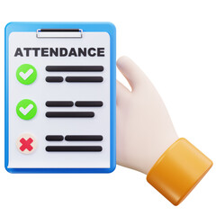 Attendance Approval Sheet