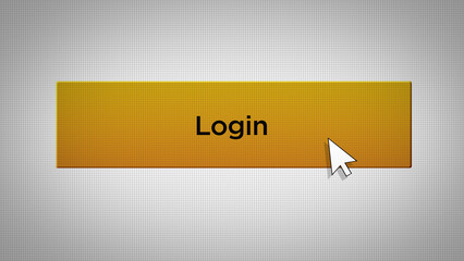 E-Commerce Series - Mouse Pushes Account Login Button