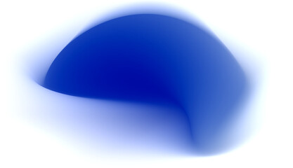 abstract background soft fluid shape on white