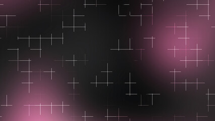 Neon Magenta Black Grid Line Background with Futuristic Glow Design