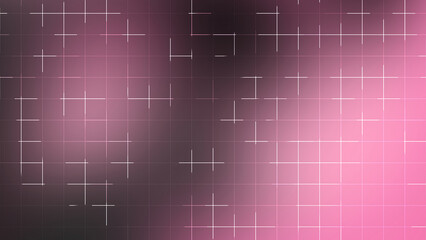 Cyber Pink Glow Grid Line Background with Futuristic Dark Gradient