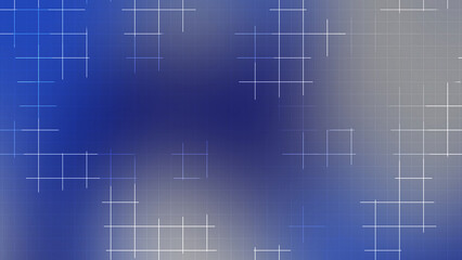 Blue Silver Gradient Grid Line Background with Soft Light and Futuristic Abstract Design
