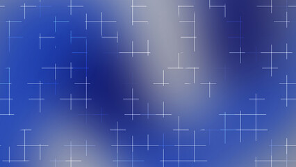 Blue Silver Gradient Grid Line Abstract Background Design