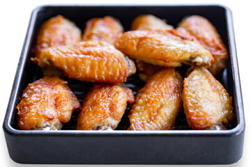 Chicken Wing, Animal Wing, Plate, Marinated, Buffalo Chicken Wings