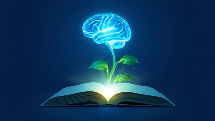 Creative Brain Growth from Knowledge Learning Education and Mental Development