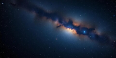 Obraz premium Distant, countless stars forming a cosmic tapestry, wallpaper, stars