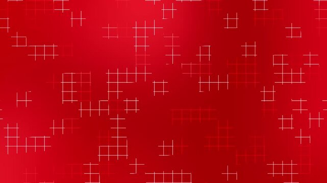 neon red background with a glowing grid pattern and scattered cross line accents Perfect for futuristic themes digital layouts tech branding and major festive events around the world