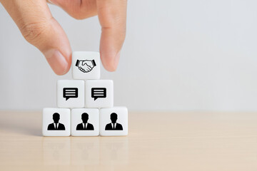 Concept of partnership after negotiation