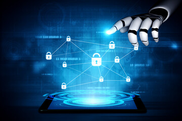 AI strengthens cybersecurity with smart threat detection, virtual firewalls, and automated systems to prevent breaches and attacks. Artificial intelligence spline