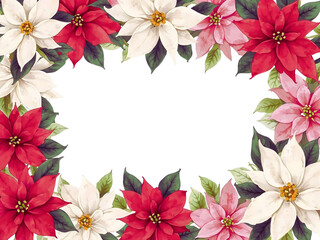 poinsettia flower flame christmas design