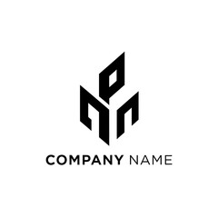 Fototapeta premium Geometric logo design for a modern company with a professional appearance.