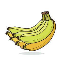 Banana. banana fruit.peeled banana. cut banana cartoon vector icon design illustration. bananas