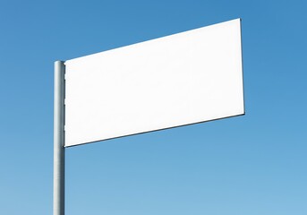 Blank Billboard: Azure Sky, Vast Potential
