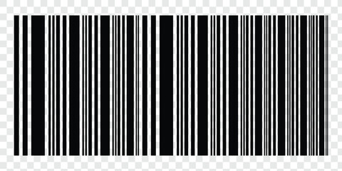 Barcode Icon Set – Multiple Black Barcode Designs Isolated on White Background for Product and Retail Use. Modern Barcode Vector. Product Identification, Retail Scanning. 