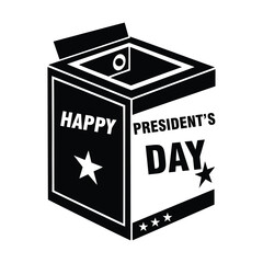 Happy Presidents Day Vector Design Patriotic USA Holiday Illustration