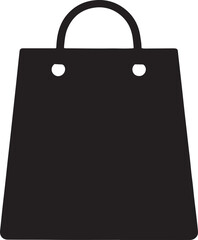 Decorative gift bag vector illustration with festive accents