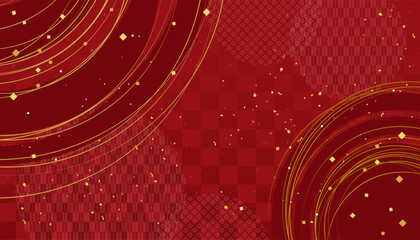 金箔の舞う背景素材