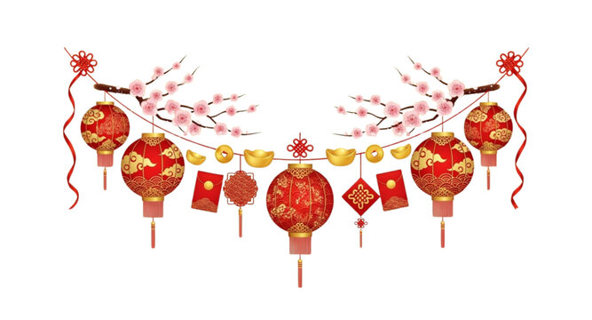 Chinese New Year decorations