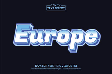 Fototapeta premium Retro vintage text effect, Editable text effect