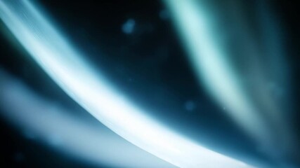 Abstract light trails: Abstract blue light trails dance across a deep navy backdrop, creating a sense of movement and energy - Powered by Adobe