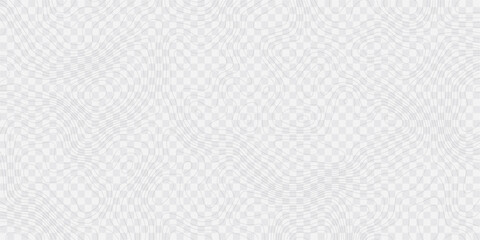 Amazing topography. Actual topographic map in golden tones, seamless design, curious tileable pattern. Vector illustration.