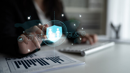 Global family protection and life insurance plan. A solution providing financial security and legal...