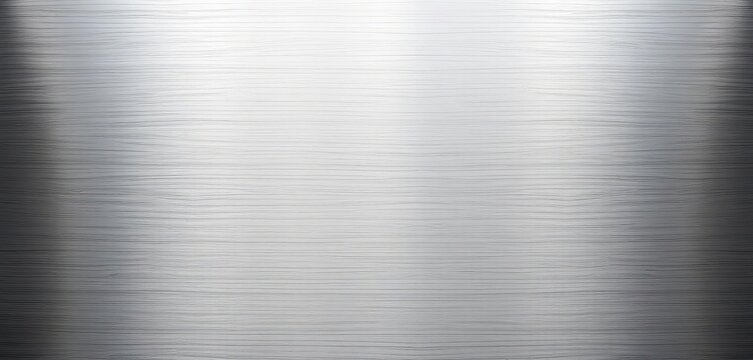 Brushed steel, showing fine parallel lines and subtle highlights,  grey,  pattern