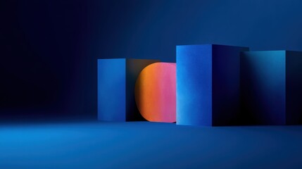 creative graphic design concept with bold typography and vibrant colors, modern advertising layout, high-resolution style