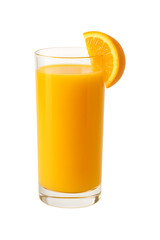 Refreshing Glass of Orange Juice High quality Realistic image.