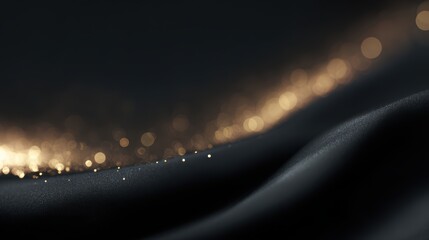 dark luxury background with golden accents and shimmering highlights, premium feel, sophisticated design