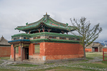 Obraz premium The city of Karakorum is the capital of the Mongol Empire.