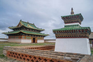 Fototapeta premium The city of Karakorum is the capital of the Mongol Empire.