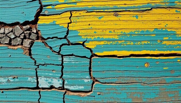 Cracked, peeling paint on weathered wood, showing layers of texture and color, wall, white