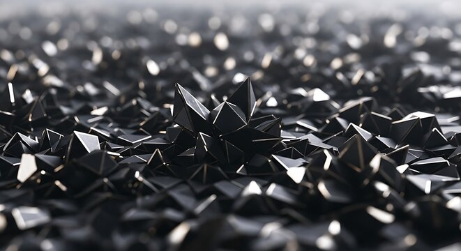 Ferrofluid Spikes in a Magnetic Field Close-Up.