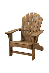 Rustic Wooden Adirondack Chair A Relaxing Retreat