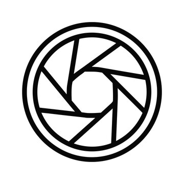 Camera Lens Aperture Icon